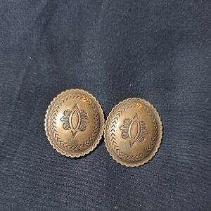 Native Silver-Toned Earrings